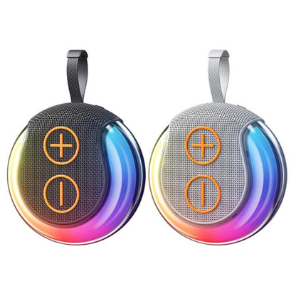 WK WD-10 Donut Portable Wireless Bluetooth Speaker(Black) - Desktop Speaker by WK | Online Shopping UK | buy2fix