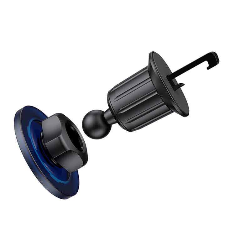 USAMS ZJ081 Magnetic Car Air Vent Phone Holder(Blue) - Universal Car Holders by USAMS | Online Shopping UK | buy2fix