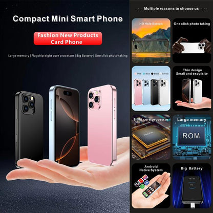 Melrose S17 Max, 4GB+64GB, 3.75 inch Android 12.0 MTK6765 Octa Core, Network: 4G, Dual SIM, Support Google Play(Blue) - Other by MELROSE | Online Shopping UK | buy2fix