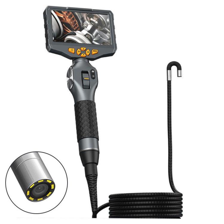 TESLONG TD500 5 Inch HD Large Screen Dual Steering Endoscope 1.55m Length, Model:6.5mm Single Lens -  by TESLONG | Online Shopping UK | buy2fix