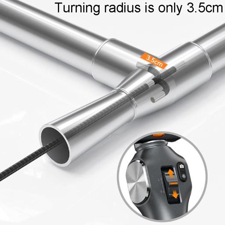 TESLONG TD500 5 Inch HD Large Screen Dual Steering Endoscope 1.55m Length, Model:3.9mm Single Lens -  by TESLONG | Online Shopping UK | buy2fix