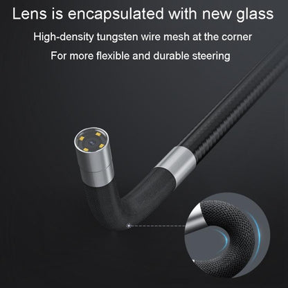 TESLONG TD500 5 Inch HD Large Screen Dual Steering Endoscope 1.55m Length, Model:3.9mm Single Lens -  by TESLONG | Online Shopping UK | buy2fix