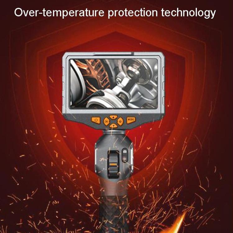 TESLONG TD500 5 Inch HD Large Screen Dual Steering Endoscope 1.55m Length, Model:6.5mm Single Lens -  by TESLONG | Online Shopping UK | buy2fix