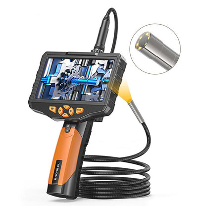 TESLONG NTS300 5 Inch Large Screen Industrial Endoscope Auto Repair Tools, Model:5.5mm Single Lens / 1m -  by TESLONG | Online Shopping UK | buy2fix