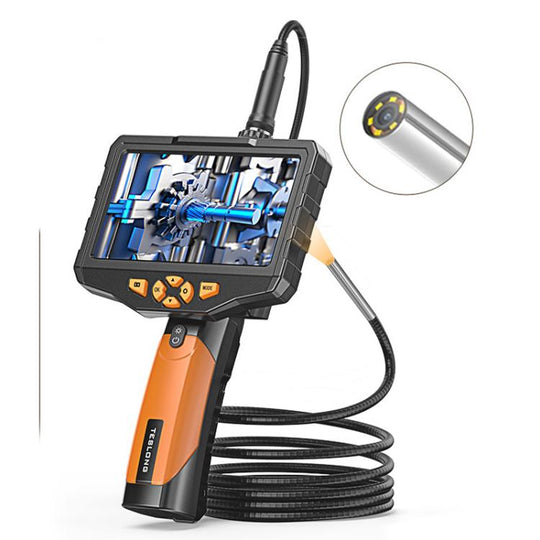 TESLONG NTS300 5 Inch Large Screen Industrial Endoscope Auto Repair Tools, Model:3.9mm Single Lens / 1m
