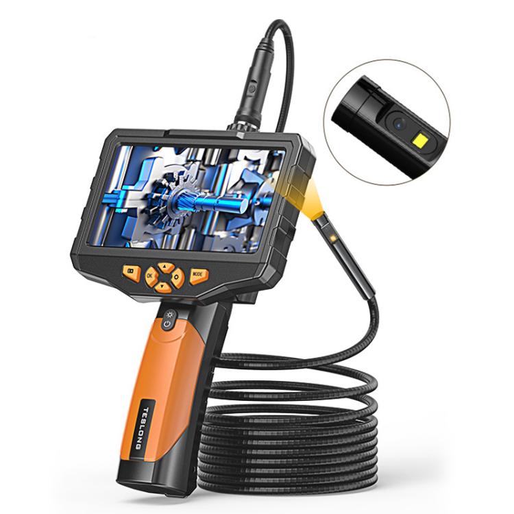 TESLONG NTS300 5 Inch Large Screen Industrial Endoscope Auto Repair Tools, Model:8mm Dual Lens / 3m - by TESLONG | Online Shopping UK | buy2fix