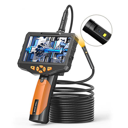 TESLONG NTS300 5 Inch Large Screen Industrial Endoscope Auto Repair Tools, Model:8mm Dual Lens / 15m -  by TESLONG | Online Shopping UK | buy2fix