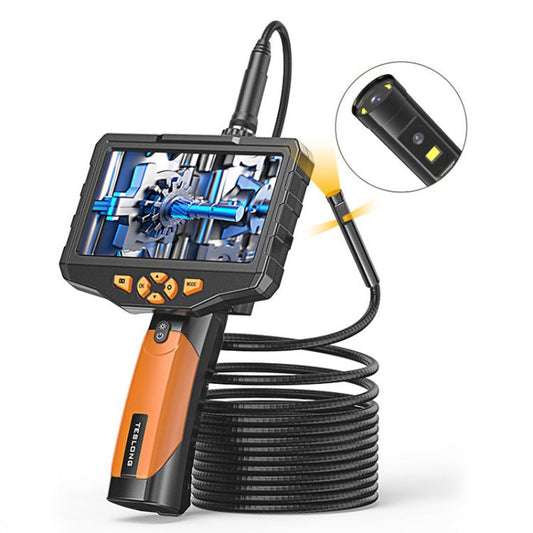 TESLONG NTS300 5 Inch Large Screen Industrial Endoscope Auto Repair Tools, Model:8mm Triple Lens / 5m -  by TESLONG | Online Shopping UK | buy2fix