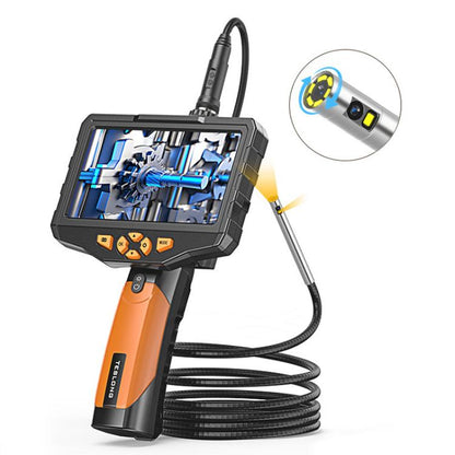 TESLONG NTS300 5 Inch Large Screen Industrial Endoscope Auto Repair Tools, Model:Rotating 8.5mm Dual Lens / 1m -  by TESLONG | Online Shopping UK | buy2fix