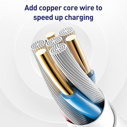 ZGA CB05 5A USB to Type-C Fully Compatible Fast Charging Data Cable, Length: 1m(White) - USB-C & Type-C Cable by ZGA | Online Shopping UK | buy2fix