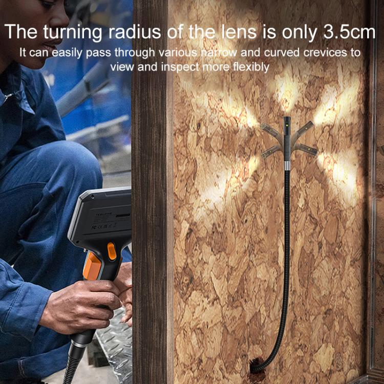 TESLONG TD450S 4.5 Inch Screen 210 Degree Bendable Industrial Endoscope 1.55m Length, Model:8.5mm Single Lens -  by TESLONG | Online Shopping UK | buy2fix