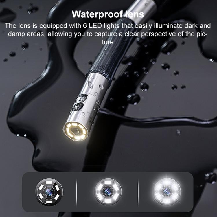 TESLONG TF600 6 Inch Screen 360 Degree Steering Industrial Endoscope 1.55m Length, Model:3.9mm Single Lens -  by TESLONG | Online Shopping UK | buy2fix