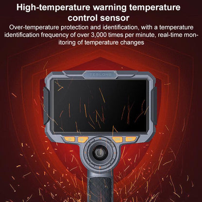 TESLONG TF600 6 Inch Screen 360 Degree Steering Industrial Endoscope 1.55m Length, Model:6.5mm Dual Lens -  by TESLONG | Online Shopping UK | buy2fix