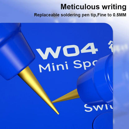 Mechanic W04 Portable Mini Battery Spot Welding Machine PCB Short Circuit Detector - Electric Soldering Iron by MECHANIC | Online Shopping UK | buy2fix