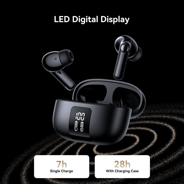 JOYROOM JR-FN3 Funpods Series True Wireless Bluetooth Earphone(Black) - Bluetooth Earphone by JOYROOM | Online Shopping UK | buy2fix