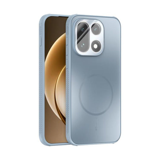 For OnePlus 15 ABEEL Heat Dissipation Frosted MagSafe Phone Case with Lens Film(Light Blue)