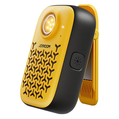 JOYROOM JR-MS03 IP67 Waterproof Portable Clip-on Magnetic Mini Bluetooth Speaker(Black Yellow) - Mini Speaker by JOYROOM | Online Shopping UK | buy2fix