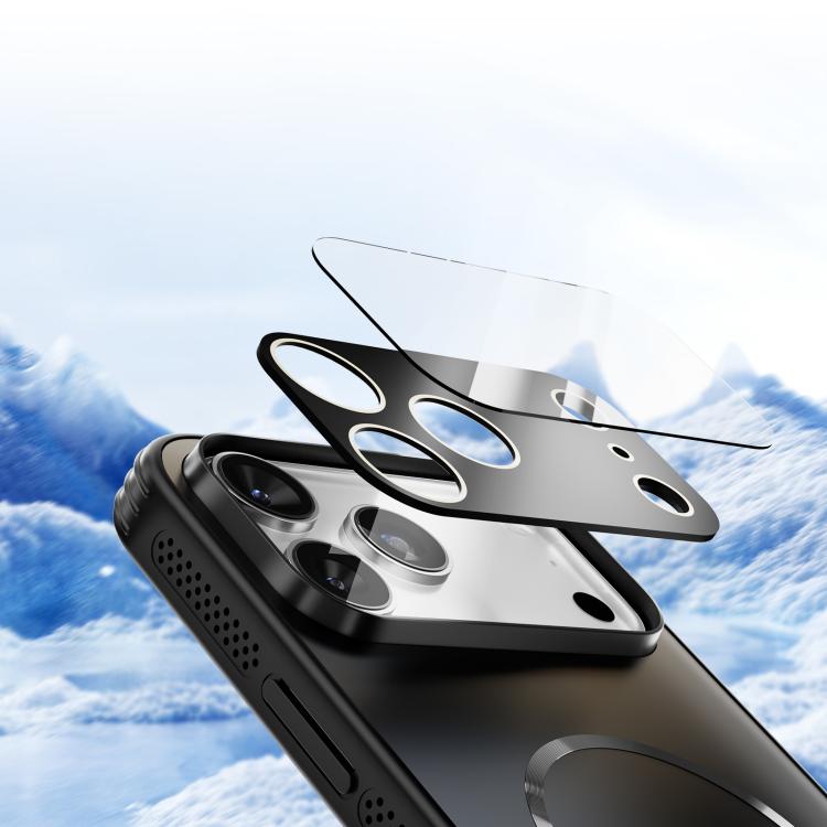 For iPhone 17 Pro Max ABEEL Heat Dissipation Frosted MagSafe Phone Case with Lens Film(Black) - iPhone 17 Pro Max Cases by buy2fix | Online Shopping UK | buy2fix