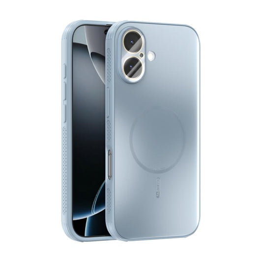 For iPhone 17 ABEEL Heat Dissipation Frosted MagSafe Phone Case with Lens Film(Light Blue) - iPhone 17 Cases by buy2fix | Online Shopping UK | buy2fix