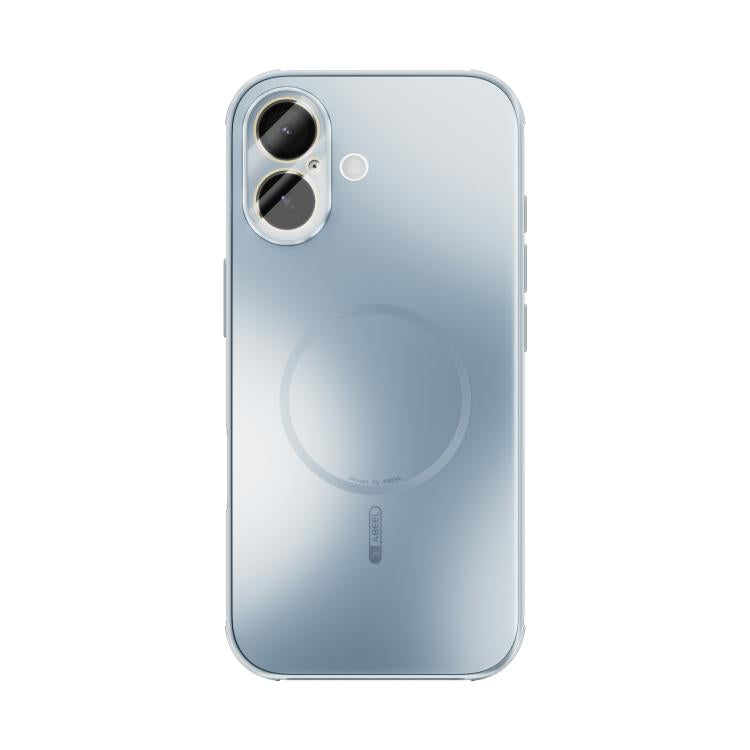 For iPhone 17 ABEEL Heat Dissipation Frosted MagSafe Phone Case with Lens Film(Light Blue) - iPhone 17 Cases by buy2fix | Online Shopping UK | buy2fix
