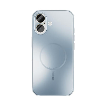 For iPhone 17 ABEEL Heat Dissipation Frosted MagSafe Phone Case with Lens Film(Light Blue) - iPhone 17 Cases by buy2fix | Online Shopping UK | buy2fix