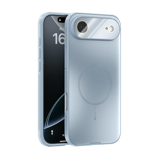 For iPhone Air ABEEL Heat Dissipation Frosted MagSafe Phone Case with Lens Film(Light Blue) - iPhone Air Cases by buy2fix | Online Shopping UK | buy2fix