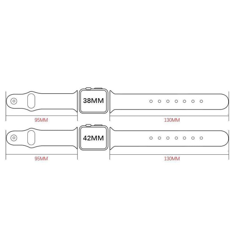 For Apple Watch 42 / 44 / 45 / 46 / 49mm xDfind Rivet Buckle Genuine Leather Watch Band(Lavender White) - Watch Bands by xDfind | Online Shopping UK | buy2fix