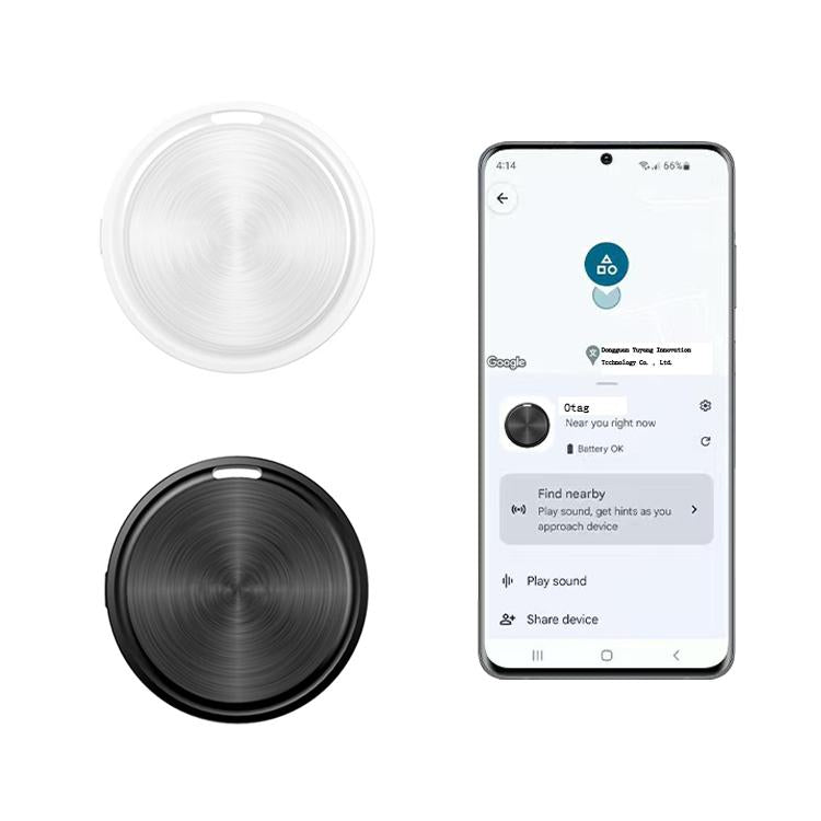 F8 Life Waterproof Air Location Tracker Anti-lost Device for Android Google Certified(Black) - Personal Tracker by buy2fix | Online Shopping UK | buy2fix