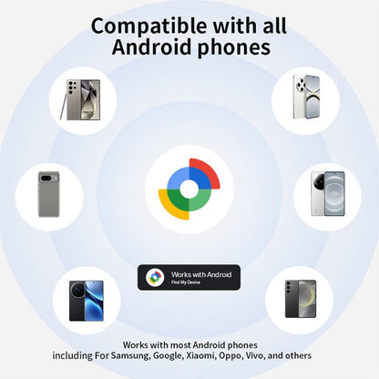 F8 Life Waterproof Air Location Tracker Anti-lost Device for Android Google Certified(Black) - Personal Tracker by buy2fix | Online Shopping UK | buy2fix