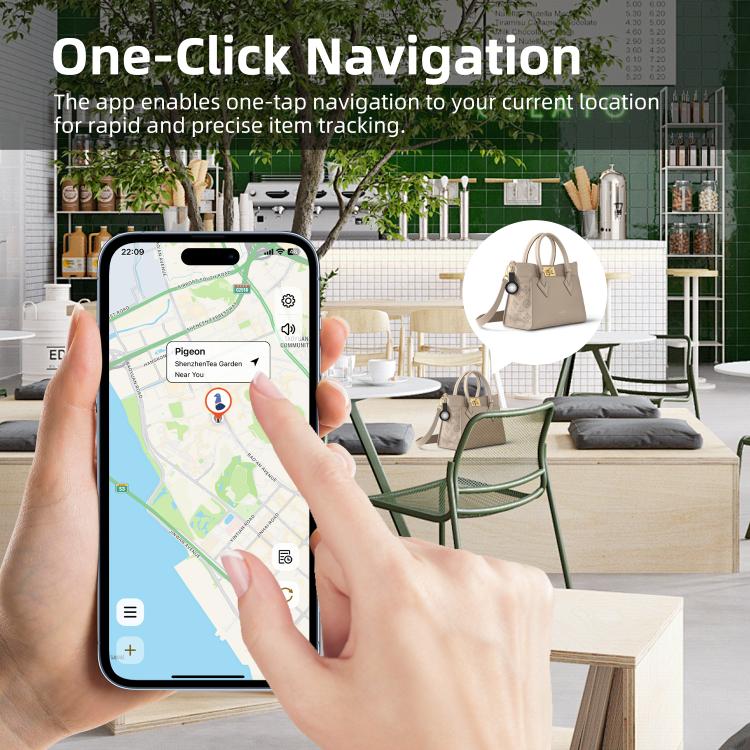 M10 Mini GPS Location Tracker Anti-lost Device with Keychain(Black) - Personal Tracker by buy2fix | Online Shopping UK | buy2fix