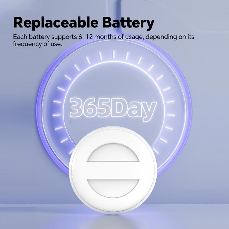 M10 Mini GPS Location Tracker Anti-lost Device with Keychain(White) - Personal Tracker by buy2fix | Online Shopping UK | buy2fix