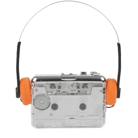 Tonivent TON010B Copper Flywheel Tape Converter Type-C Cassette to MP3 Player(Transparent)