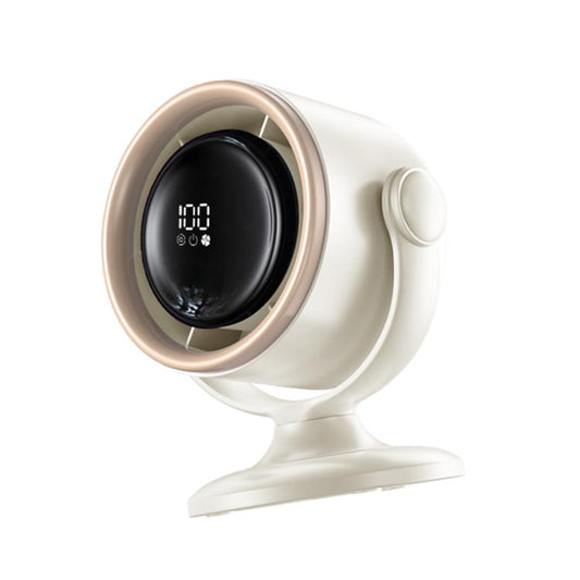 LS01 Bladeless Digital Display Desktop Circulation Fan(White) - Electric Fans by buy2fix | Online Shopping UK | buy2fix