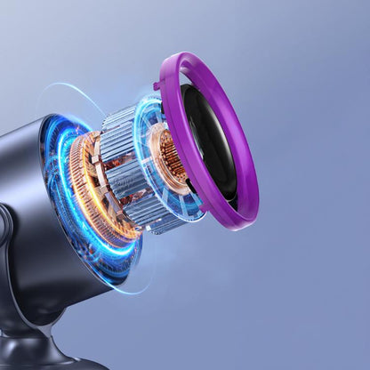 LS01 Bladeless Digital Display Desktop Circulation Fan(Grey) - Electric Fans by buy2fix | Online Shopping UK | buy2fix