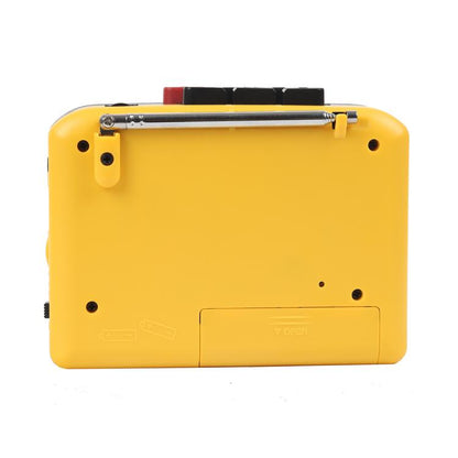 Tonivent TON009B Portable Tape Recorder Cassette Player Support FM / AM Radio(Yellow) - Tape Converter by buy2fix | Online Shopping UK | buy2fix
