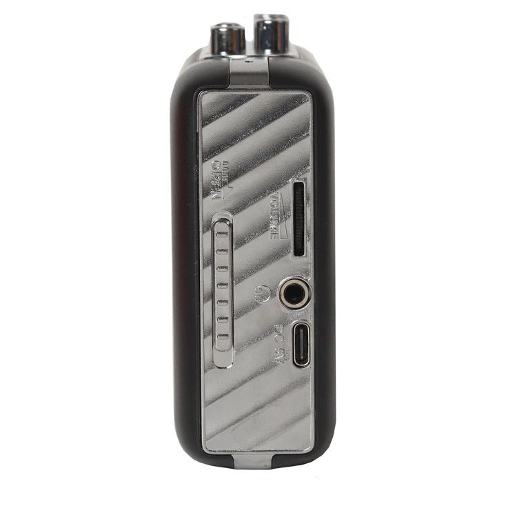 Tonivent TON771 Portable Recorder Tape Converter USB Cassette to MP3 Player(Black) - Tape Converter by buy2fix | Online Shopping UK | buy2fix