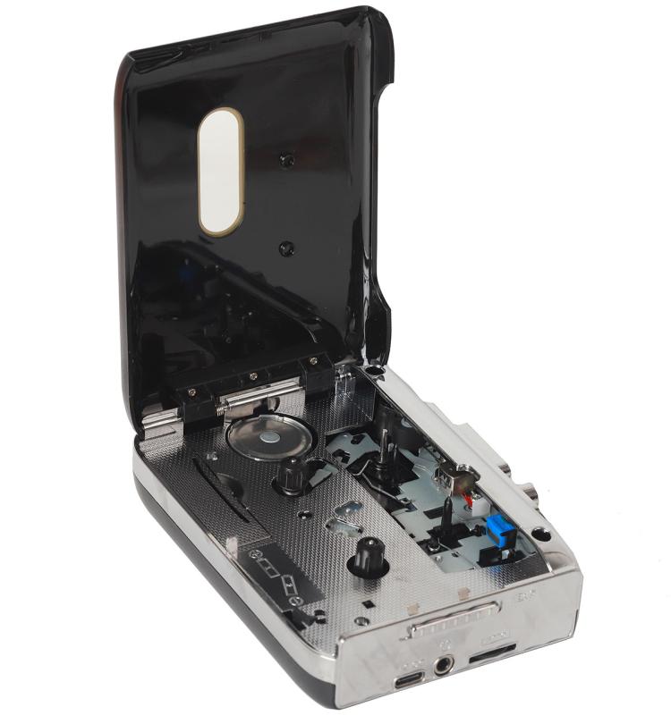 Tonivent TON771 Portable Recorder Tape Converter USB Cassette to MP3 Player(Black) - Tape Converter by buy2fix | Online Shopping UK | buy2fix