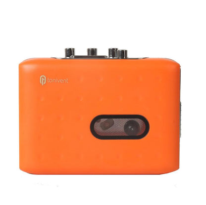Tonivent TON771 Portable Recorder Tape Converter USB Cassette to MP3 Player(Orange) - Tape Converter by buy2fix | Online Shopping UK | buy2fix