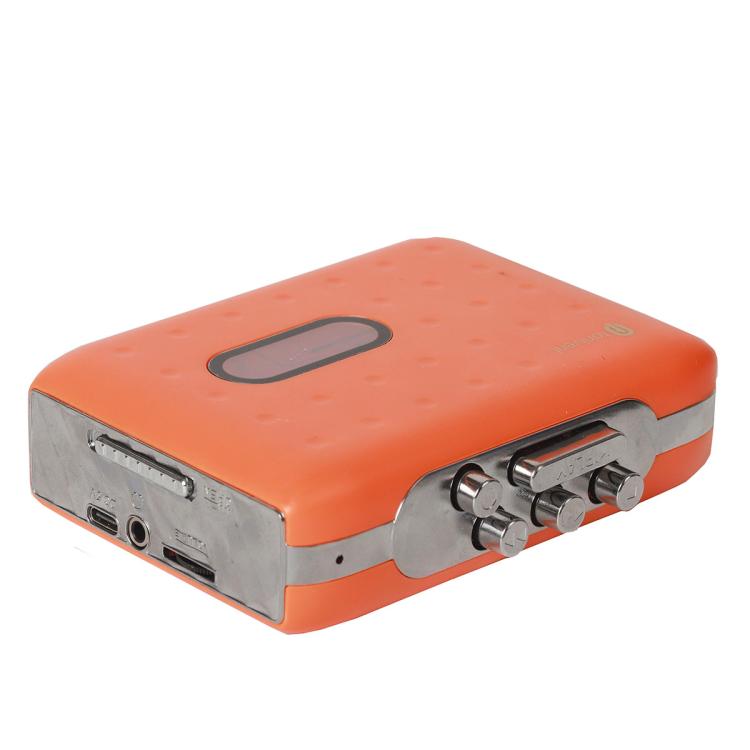Tonivent TON771 Portable Recorder Tape Converter USB Cassette to MP3 Player(Orange) - Tape Converter by buy2fix | Online Shopping UK | buy2fix