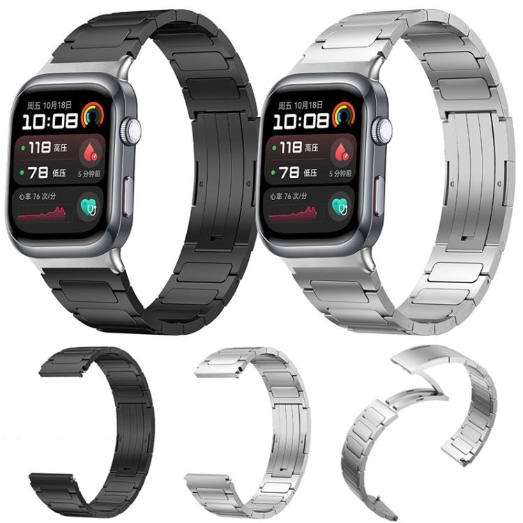 For Huawei Watch D2 xDfind I-Shaped Buckle Stainless Steel Watch Band(Black) - Watch Bands by xDfind | Online Shopping UK | buy2fix