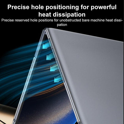 For Huawei MateBook X Pro 2024 GKK Ultra-thin Full Coverage Frosted Translucent Laptop Case(Translucent) - Other by GKK | Online Shopping UK | buy2fix