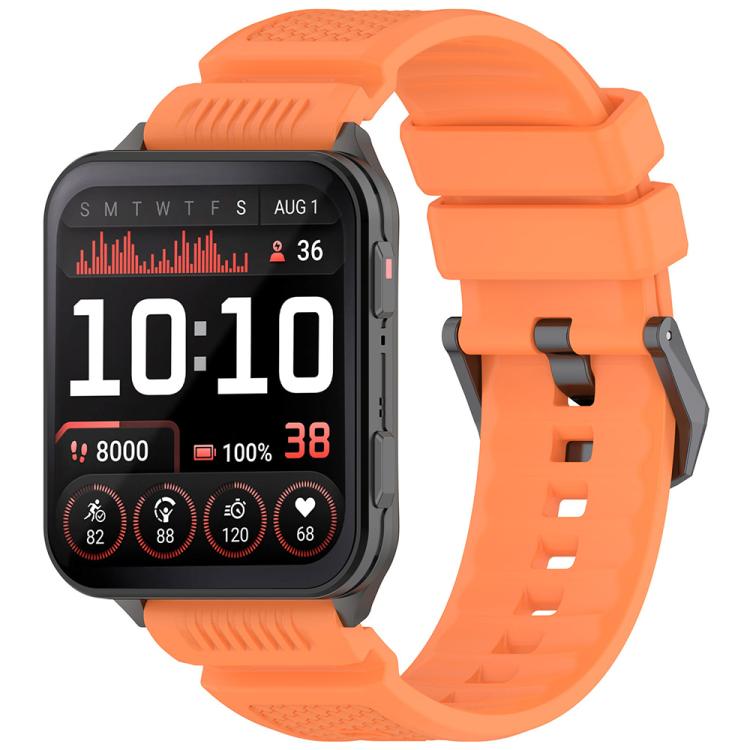 For Garmin Venu X1 xDfind Armor Silicone Watch Band(Orange) - Watch Bands by xDfind | Online Shopping UK | buy2fix