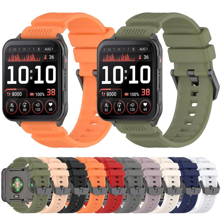 For Garmin Venu X1 xDfind Armor Silicone Watch Band(Orange) - Watch Bands by xDfind | Online Shopping UK | buy2fix