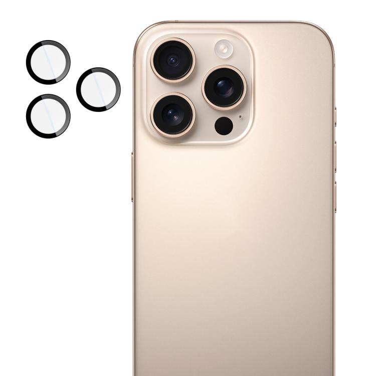 For iPhone 16 Pro / 16 Pro Max imak Glass Rear Camera Lens Film Phone Case Exclusive, Self-positioning Version - iPhone 16 Pro Tempered Glass by imak | Online Shopping UK | buy2fix
