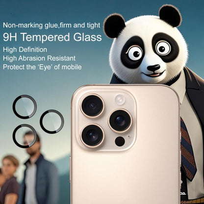 For iPhone 16 Pro / 16 Pro Max imak Glass Rear Camera Lens Film Phone Case Exclusive, Self-positioning Version - iPhone 16 Pro Tempered Glass by imak | Online Shopping UK | buy2fix