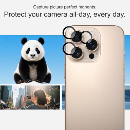 For iPhone 16 Pro / 16 Pro Max imak Glass Rear Camera Lens Film Phone Case Exclusive, Self-positioning Version - iPhone 16 Pro Tempered Glass by imak | Online Shopping UK | buy2fix