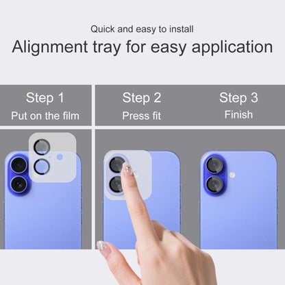 For iPhone 17 imak Glass Rear Camera Lens Film Phone Case Exclusive, Self-positioning Version - iPhone 17 Tempered Glass by imak | Online Shopping UK | buy2fix