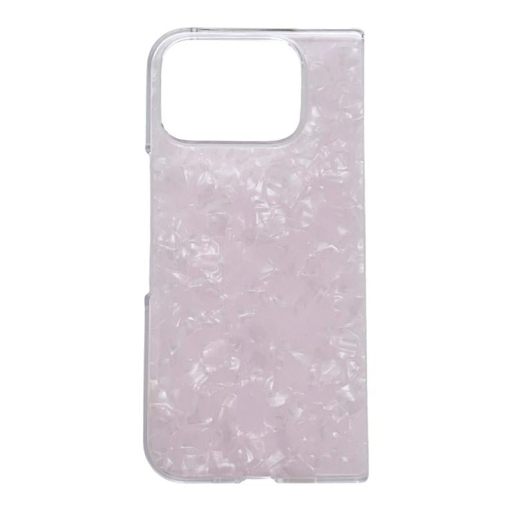 For Google Pixel 10 Pro Fold Pearlescent Shell Texture Phone Case(Pink) - Google Cases by buy2fix | Online Shopping UK | buy2fix