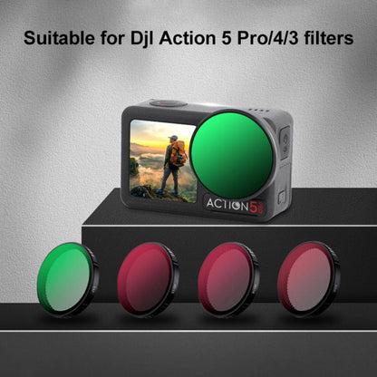 For DJI Action 5 Pro Camera Lens Filter, Filter:UV - Lens Filter by buy2fix | Online Shopping UK | buy2fix