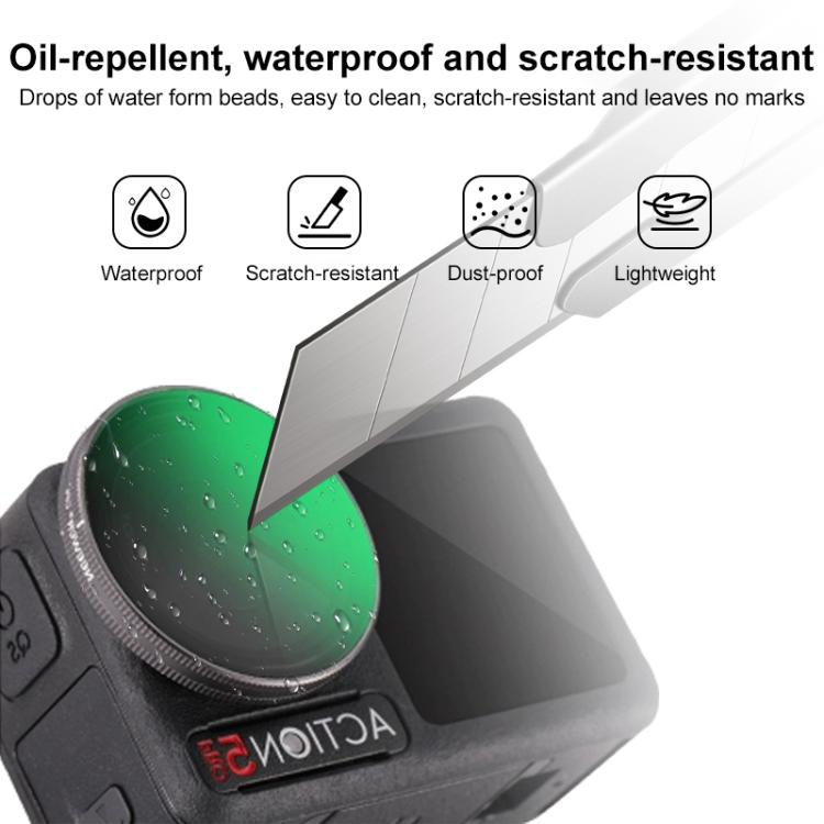 For DJI Action 5 Pro Camera Lens Filter, Filter:ND64 - Lens Filter by buy2fix | Online Shopping UK | buy2fix